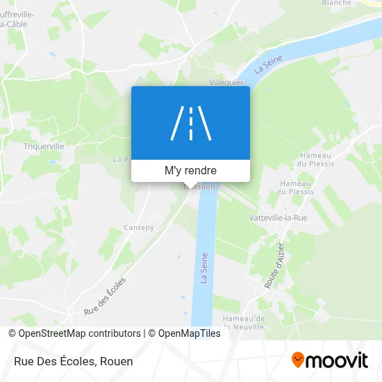 Rue Des Écoles plan