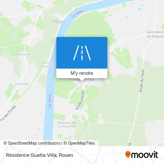 Résidence Guatta Villa plan