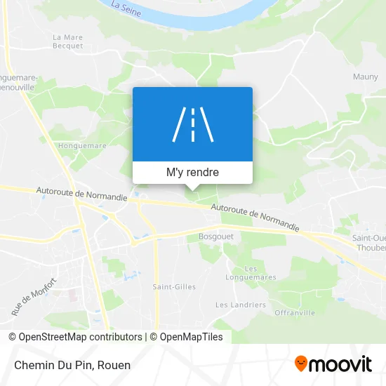 Chemin Du Pin plan