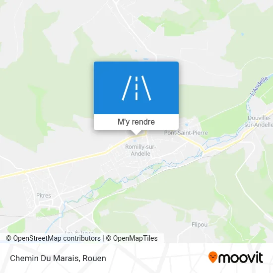 Chemin Du Marais plan