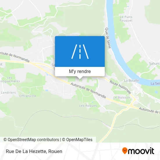 Rue De La Hezette plan