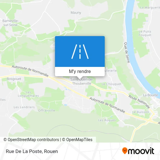 Rue De La Poste plan