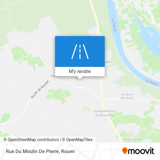 Rue Du Moulin De Pierre plan