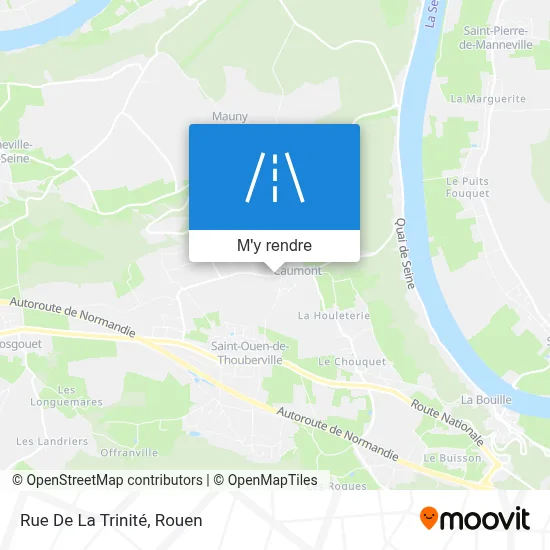 Rue De La Trinité plan