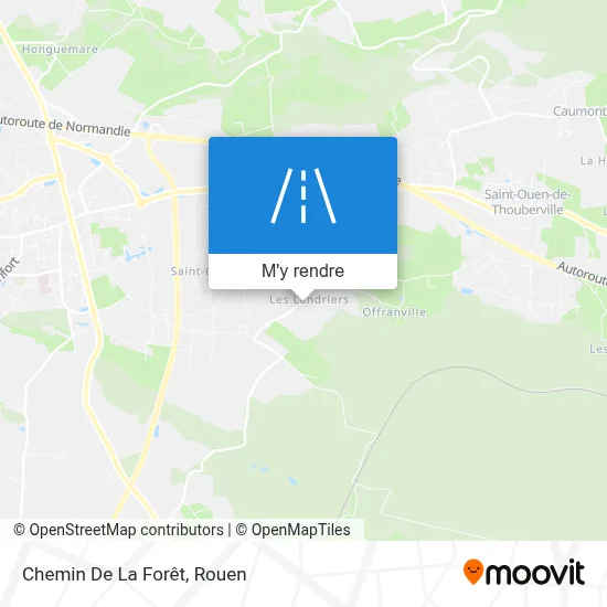 Chemin De La Forêt plan