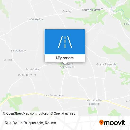 Rue De La Briqueterie plan