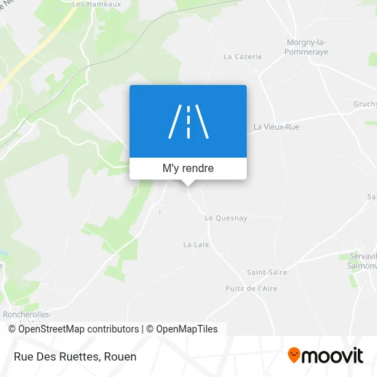 Rue Des Ruettes plan