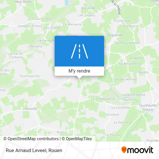 Rue Arnaud Leveel plan