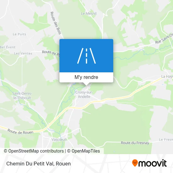 Chemin Du Petit Val plan