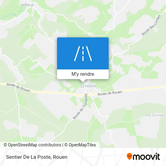 Sentier De La Poste plan