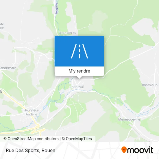 Rue Des Sports plan