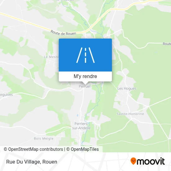 Rue Du Village plan