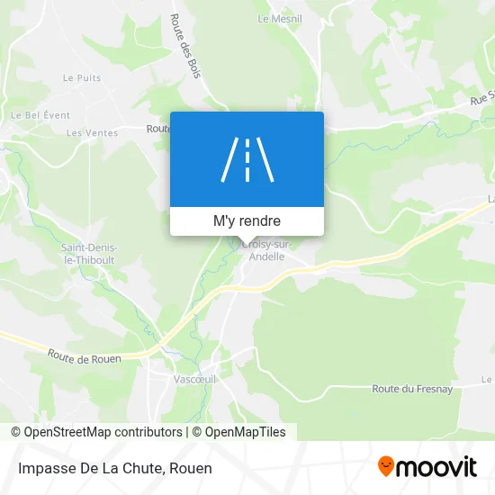 Impasse De La Chute plan
