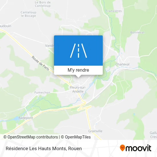 Résidence Les Hauts Monts plan