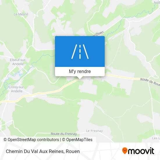 Chemin Du Val Aux Reines plan