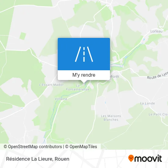 Résidence La Lieure plan