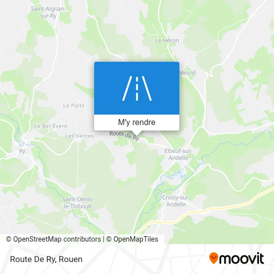 Route De Ry plan