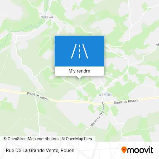 Rue De La Grande Vente plan