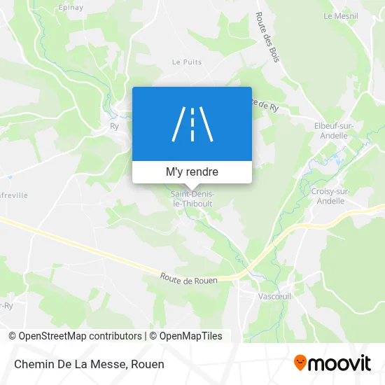 Chemin De La Messe plan