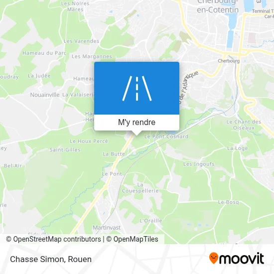 Chasse Simon plan