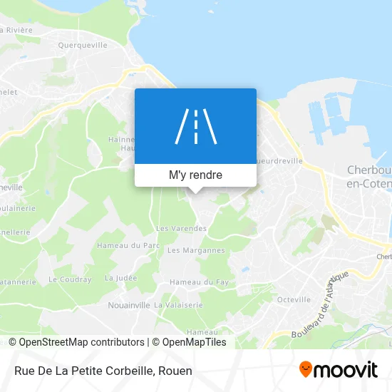 Rue De La Petite Corbeille plan