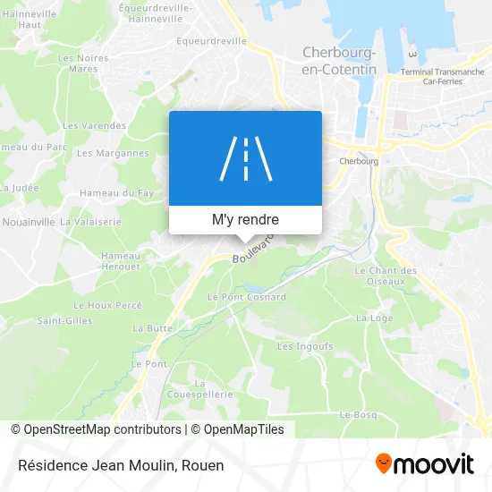Résidence Jean Moulin plan