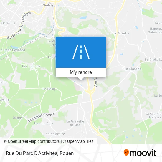 Rue Du Parc D'Activités plan