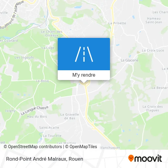 Rond-Point André Malraux plan