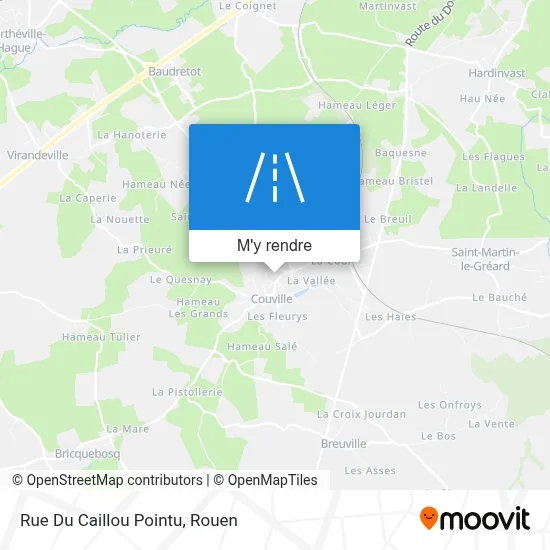 Rue Du Caillou Pointu plan