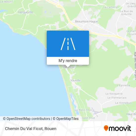 Chemin Du Val Ficot plan