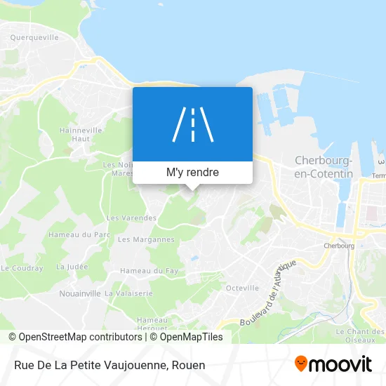 Rue De La Petite Vaujouenne plan