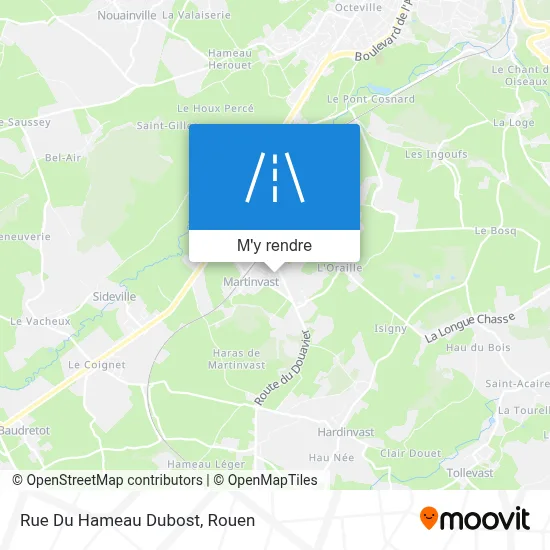 Rue Du Hameau Dubost plan