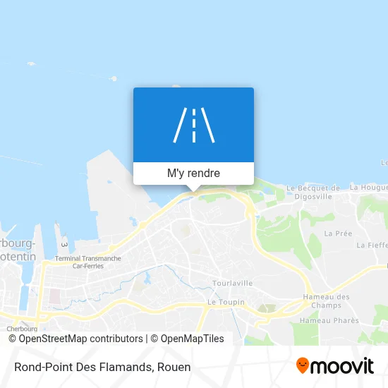 Rond-Point Des Flamands plan