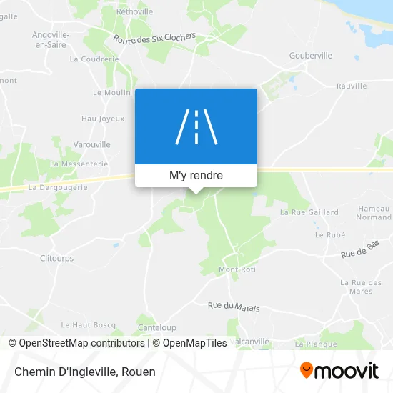 Chemin D'Ingleville plan