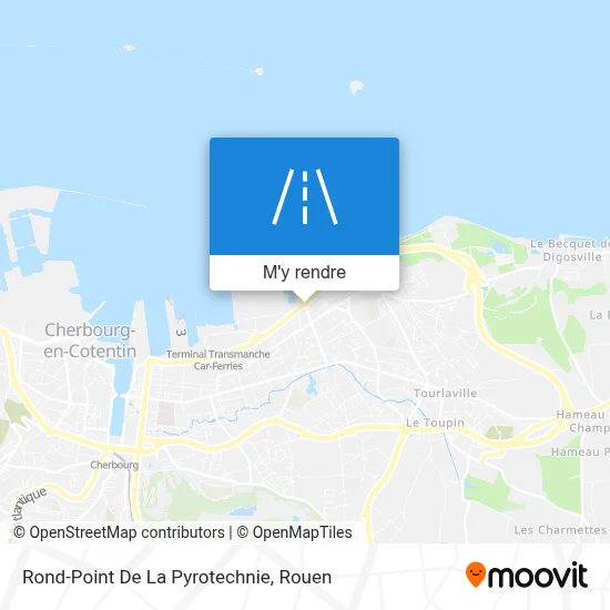 Rond-Point De La Pyrotechnie plan