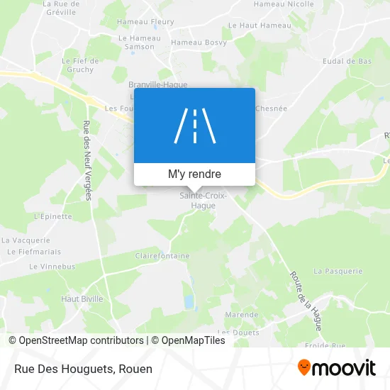Rue Des Houguets plan