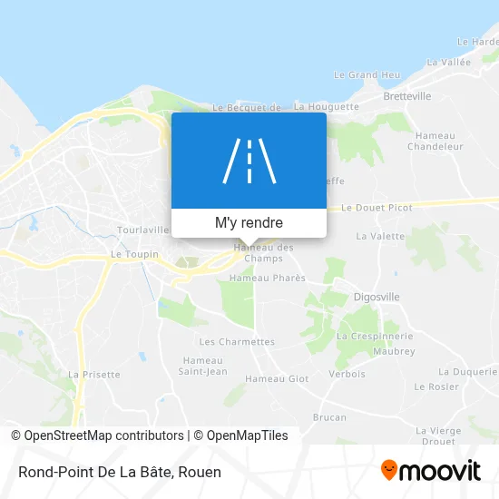 Rond-Point De La Bâte plan