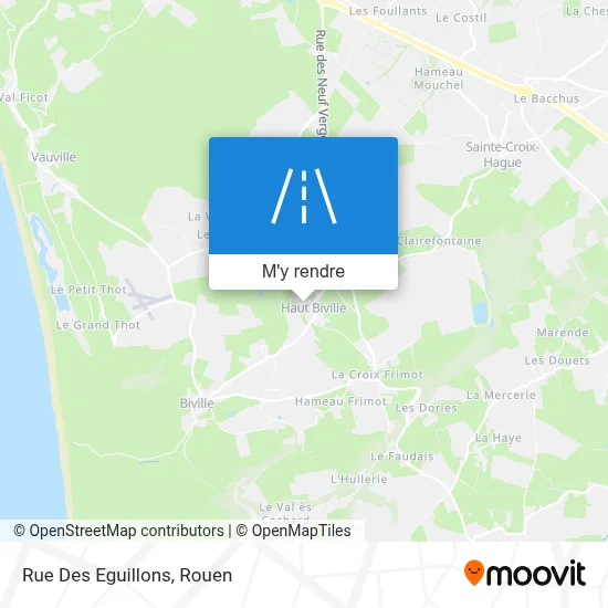 Rue Des Eguillons plan