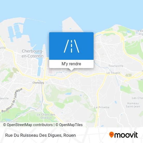 Rue Du Ruisseau Des Digues plan