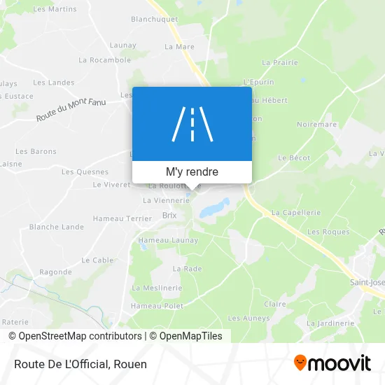 Route De L'Official plan
