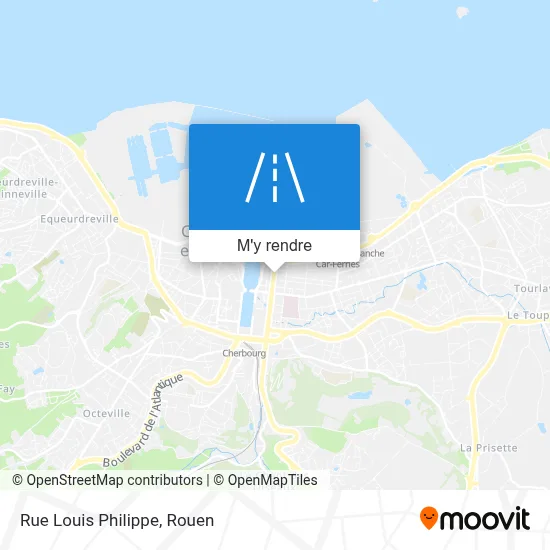 Rue Louis Philippe plan