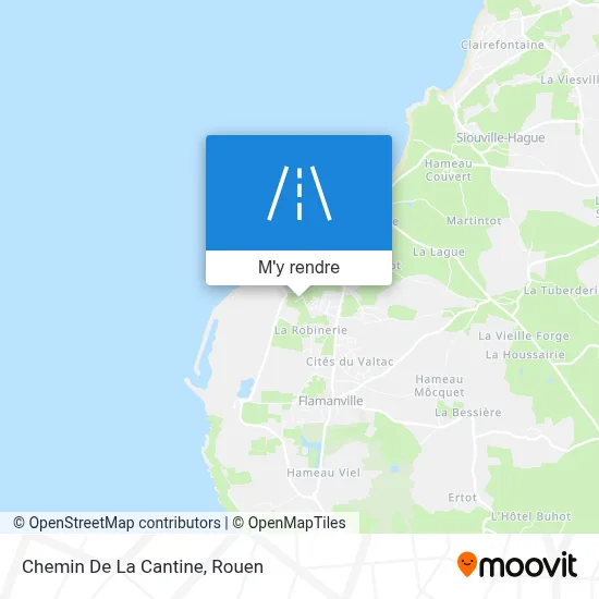 Chemin De La Cantine plan