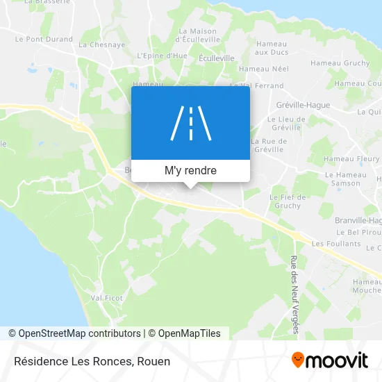 Résidence Les Ronces plan
