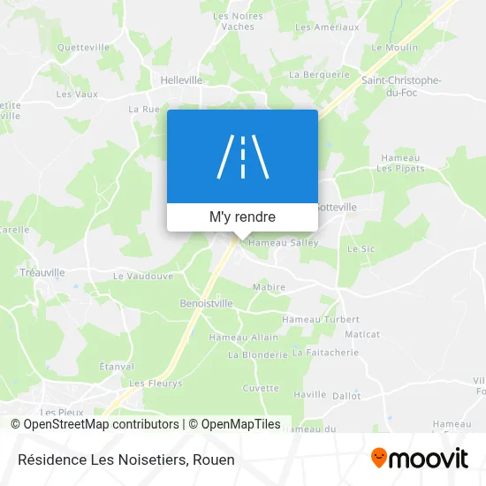 Résidence Les Noisetiers plan