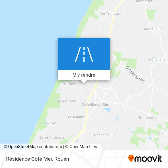 Résidence Coté Mer plan