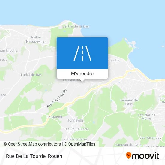 Rue De La Tourde plan