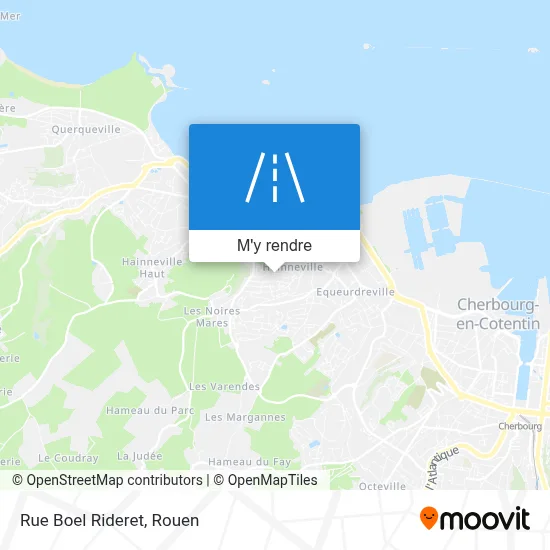 Rue Boel Rideret plan