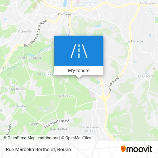 Rue Marcelin Berthelot plan