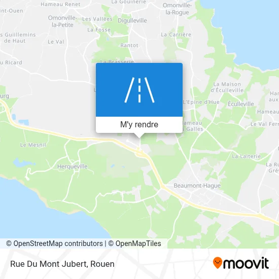 Rue Du Mont Jubert plan