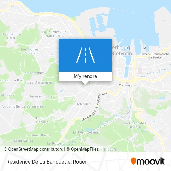 Résidence De La Banquette plan